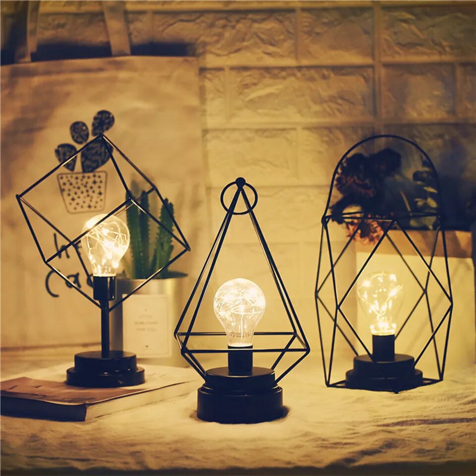 Xsky Nordic Retro Table Lamp