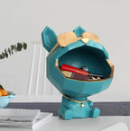 Cool Dog Figurine Storage Dish
