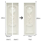 3D Wallpaper European Style Embossed Flowers