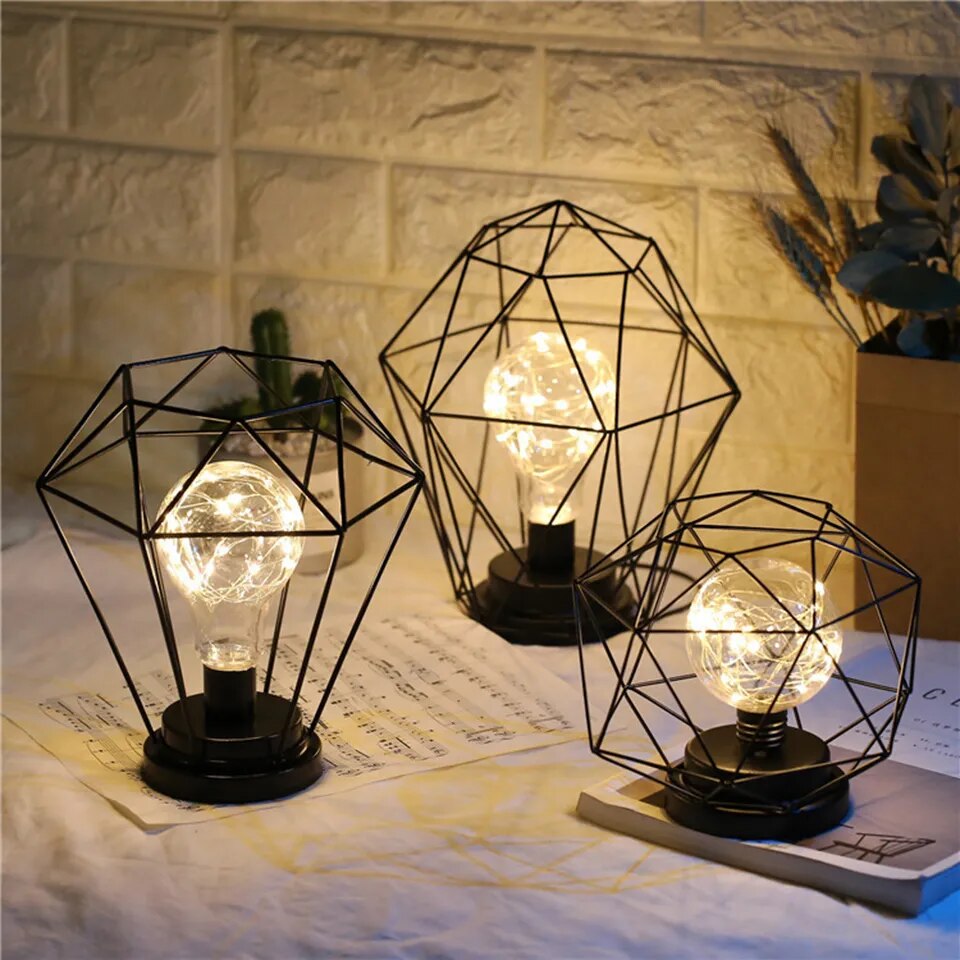 Xsky Nordic Retro Table Lamp