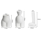Minimal Ceramic Human Form Vases