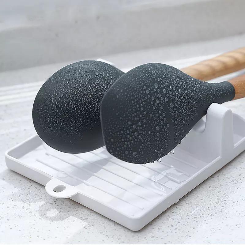 Non-Slip Heat-Resistant Kitchen Utensil Organizer Rack