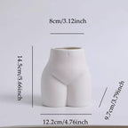 Minimal Ceramic Human Form Vases