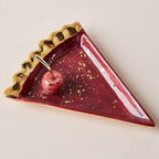 Cherry Pie & Apple Ceramic Dish Cherry Pie IndianRed | Sage & Sill
