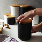 Bamboo & Ceramic Storage Containers