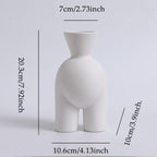 Minimal Ceramic Human Form Vases