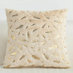 Fashion Feather Fur Decorative Cushion Cover