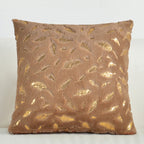 Fashion Feather Fur Decorative Cushion Cover