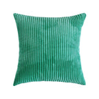 Supersoft Corduroy Cushion Cover Plain Striped