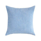 Supersoft Corduroy Cushion Cover Plain Striped