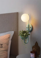 Savoy Wall Lamp, Planter & Organizer