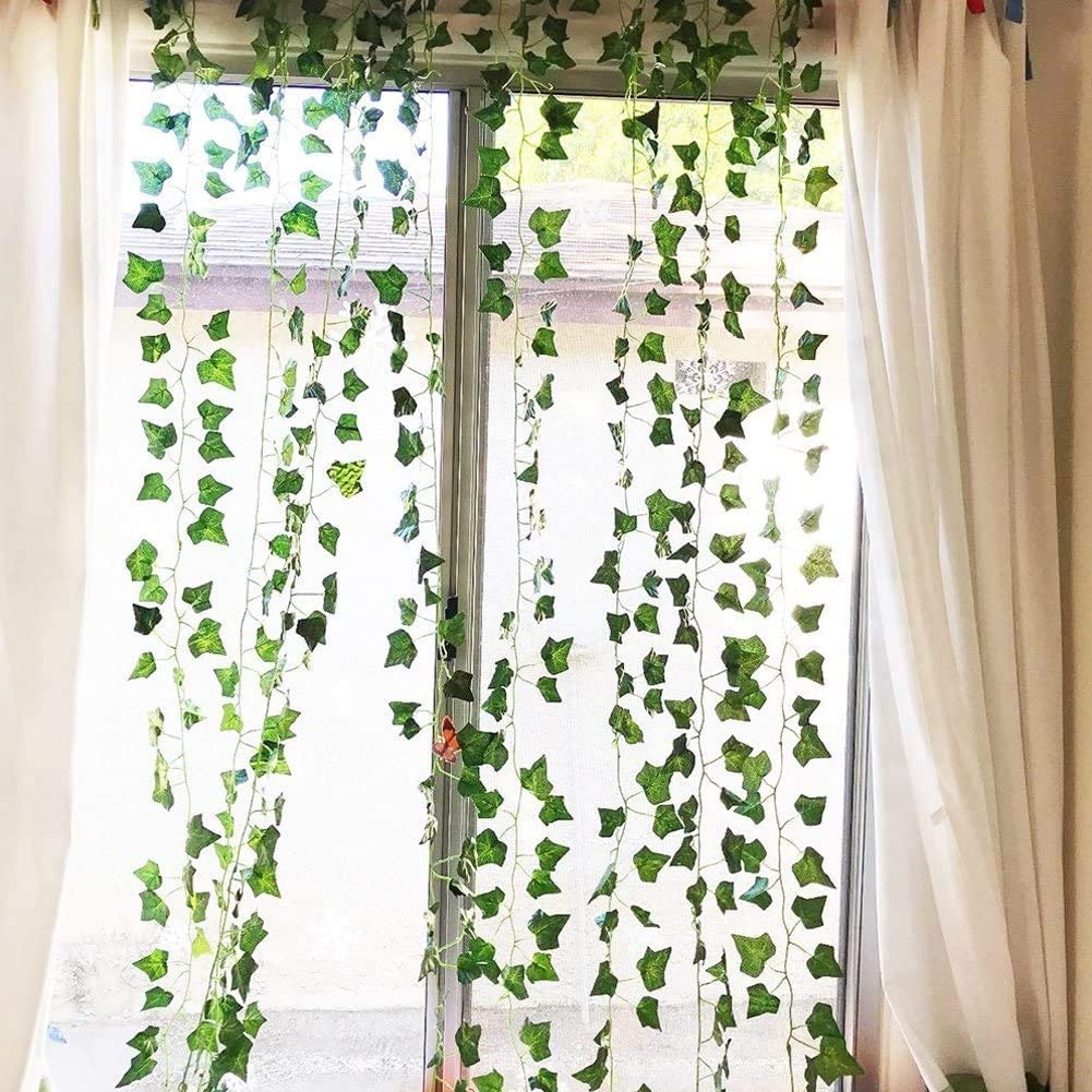 240cm Green Silk Artificial Hanging Ivy Leaf Garland Plants