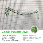 240cm Green Silk Artificial Hanging Ivy Leaf Garland Plants