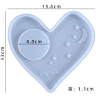 2021 DIY Resin Mold Candle Holder Silicone