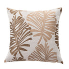 Plant Pattern Linen Pillow Case