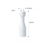 Finesse Candle Holders White / Tum | Sage & Sill