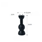 Finesse Candle Holders Black / Pino | Sage & Sill